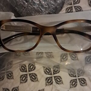 Burberry Gold Accented Eyewear